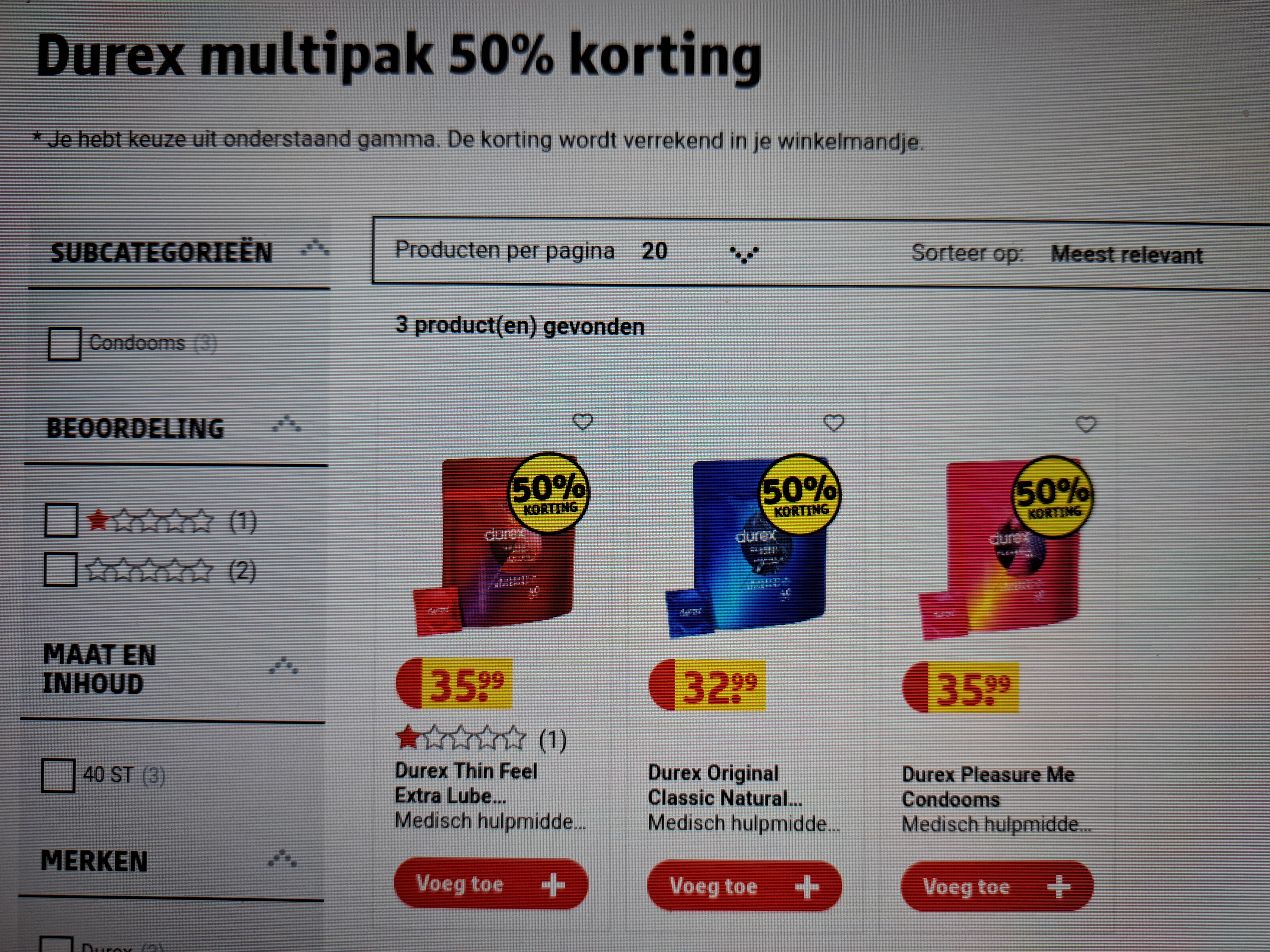 Durex multipak -50%