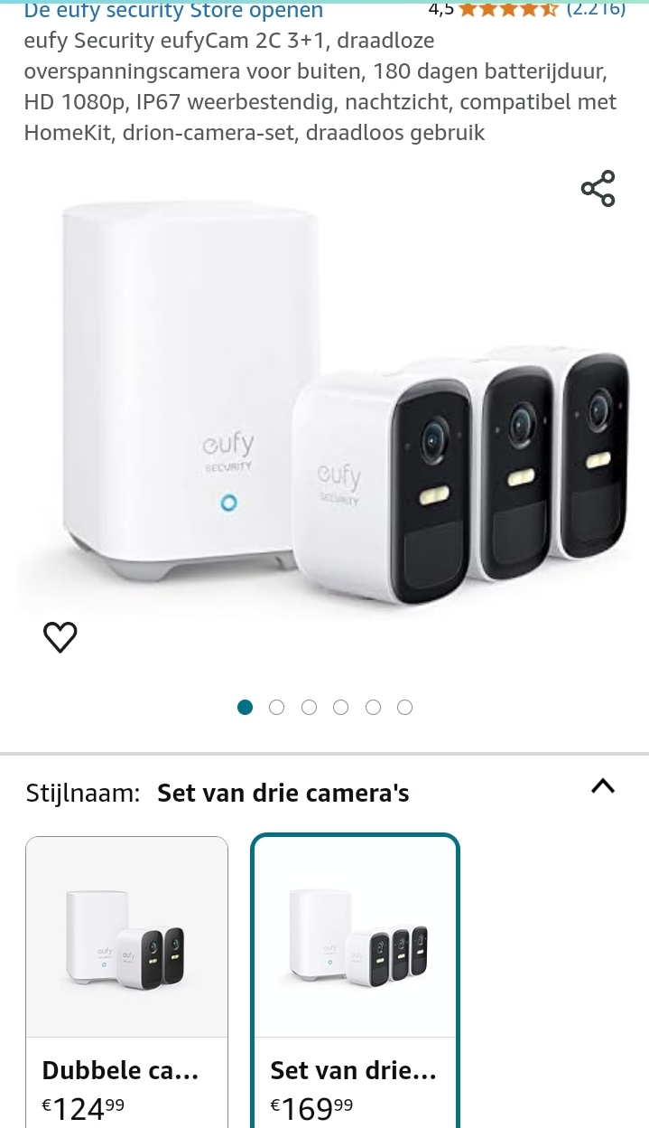 eufy Security eufyCam 2C 3+1