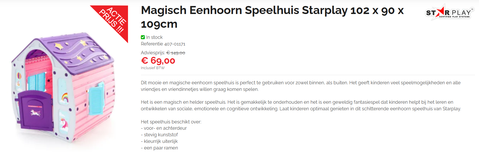 Mooie korting op buitenspeelgoed ❗ Itek