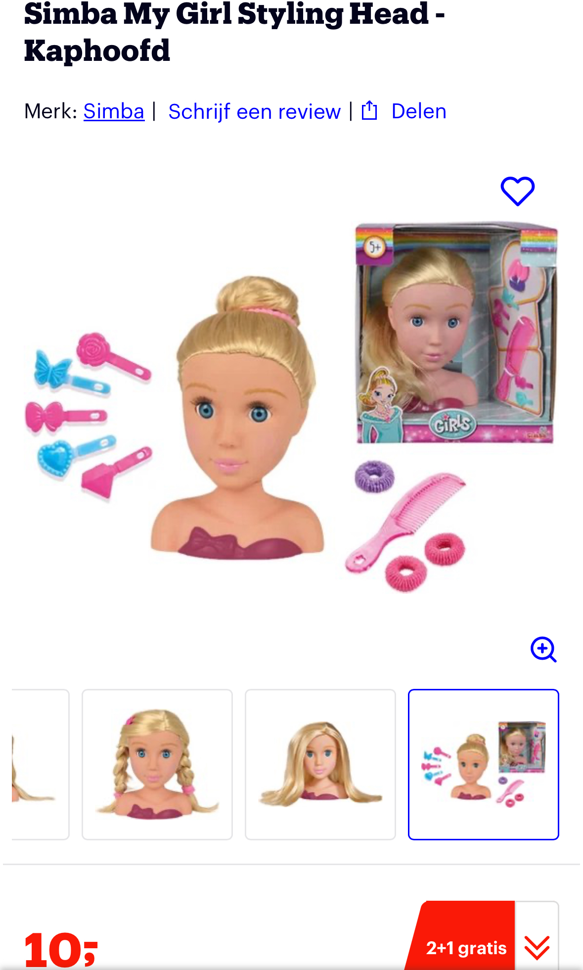 Styling hoofd 🩷 speelgoed hoge korting Bol