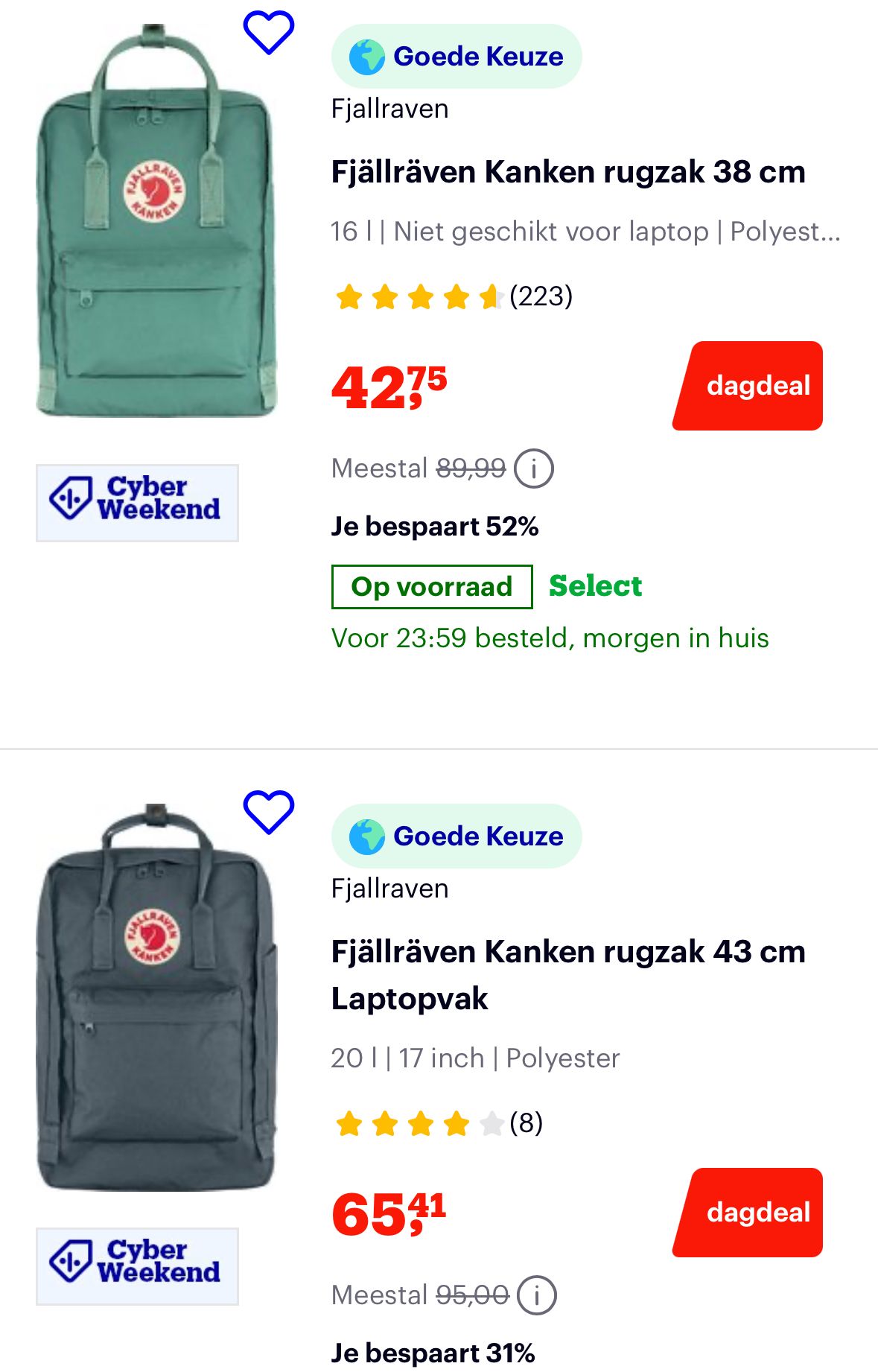 Fjällräven rugzak