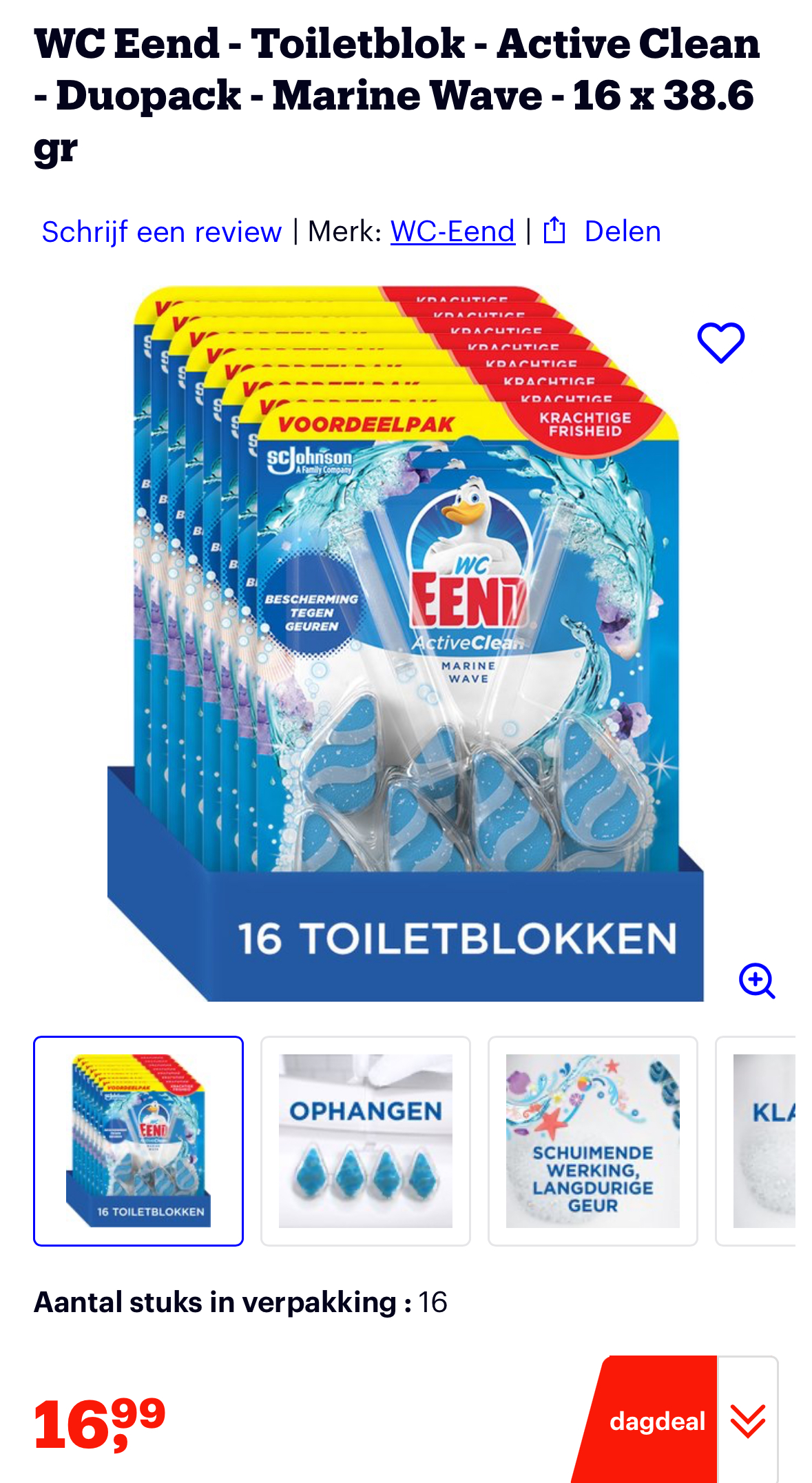 WC Eend Toiletblok