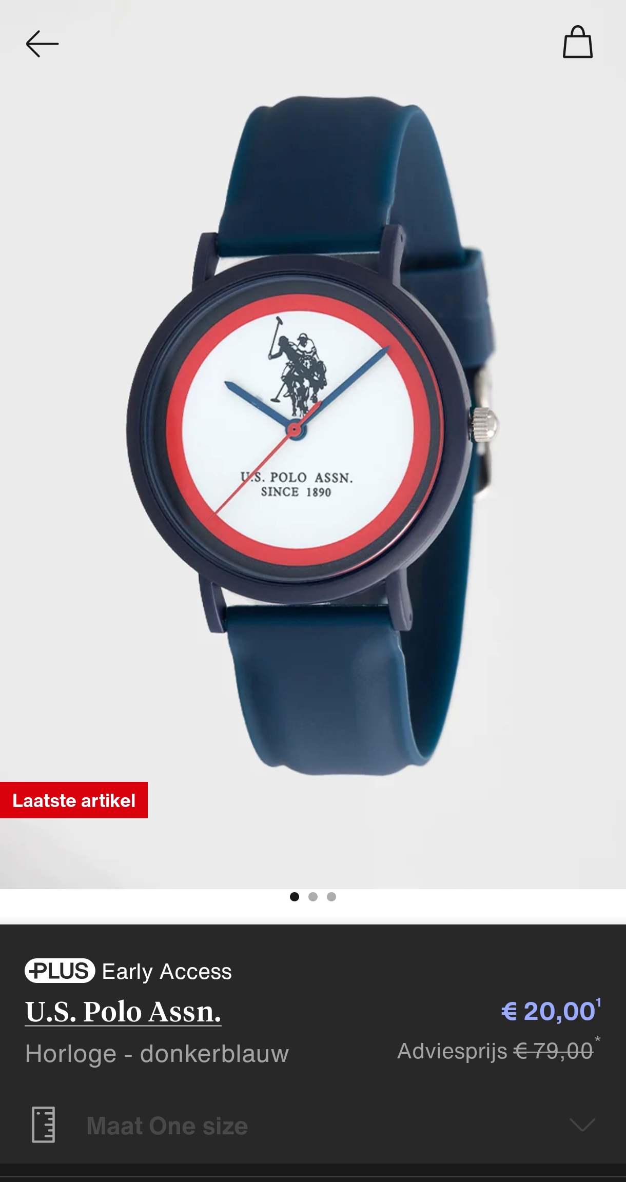 Merkhorloges tot 74% korting