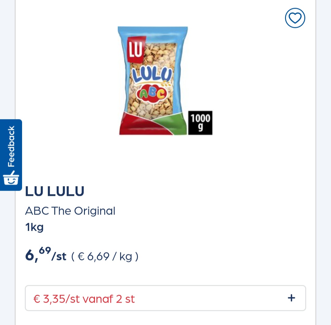 Collect&go lu abc 1kg