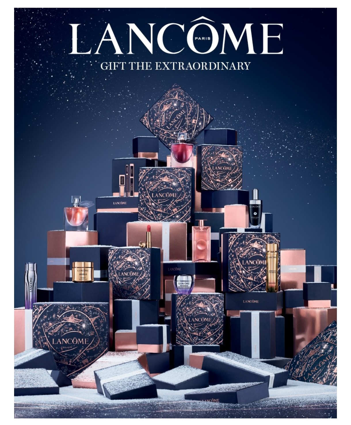 25% korting op alle huidverzorging Lancôme