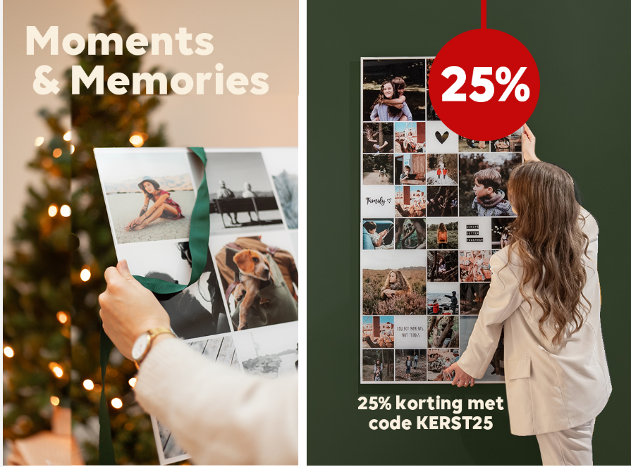 25% korting bij Instawall