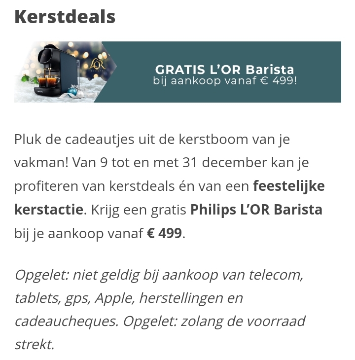 Gratis Philips L’OR Barista