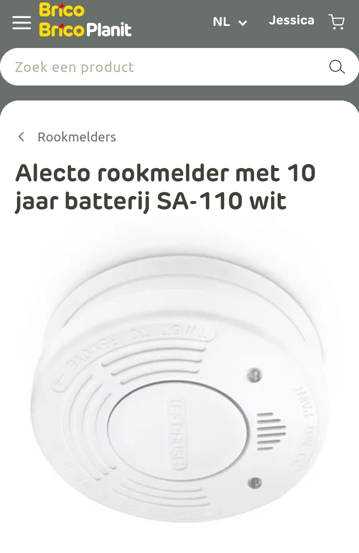 1+1 op rookmelder Alecto