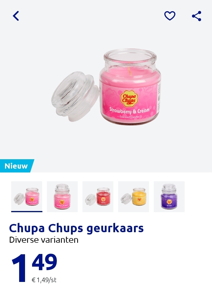 Chupa Chups geurkaars