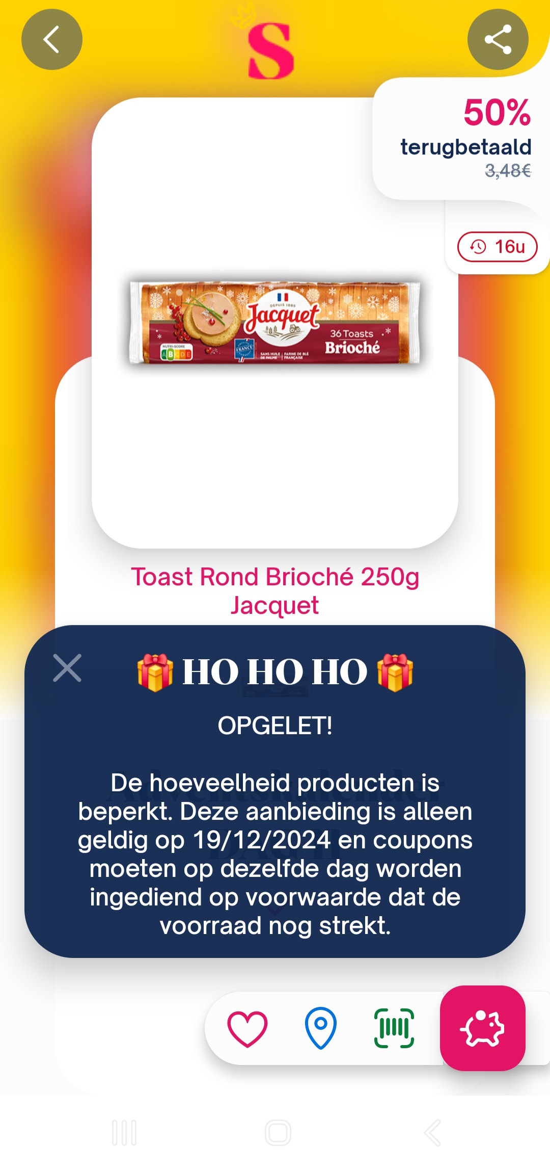 Shopmium -50 Jacquet