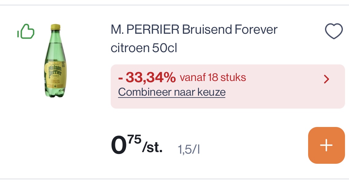 Perrier Citroën goedkoper