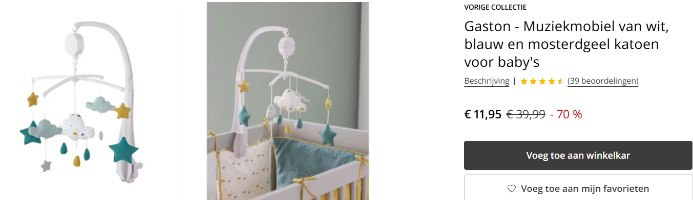 -70% op baby decoratie en speelgoed ✨ Maisons Du Monde