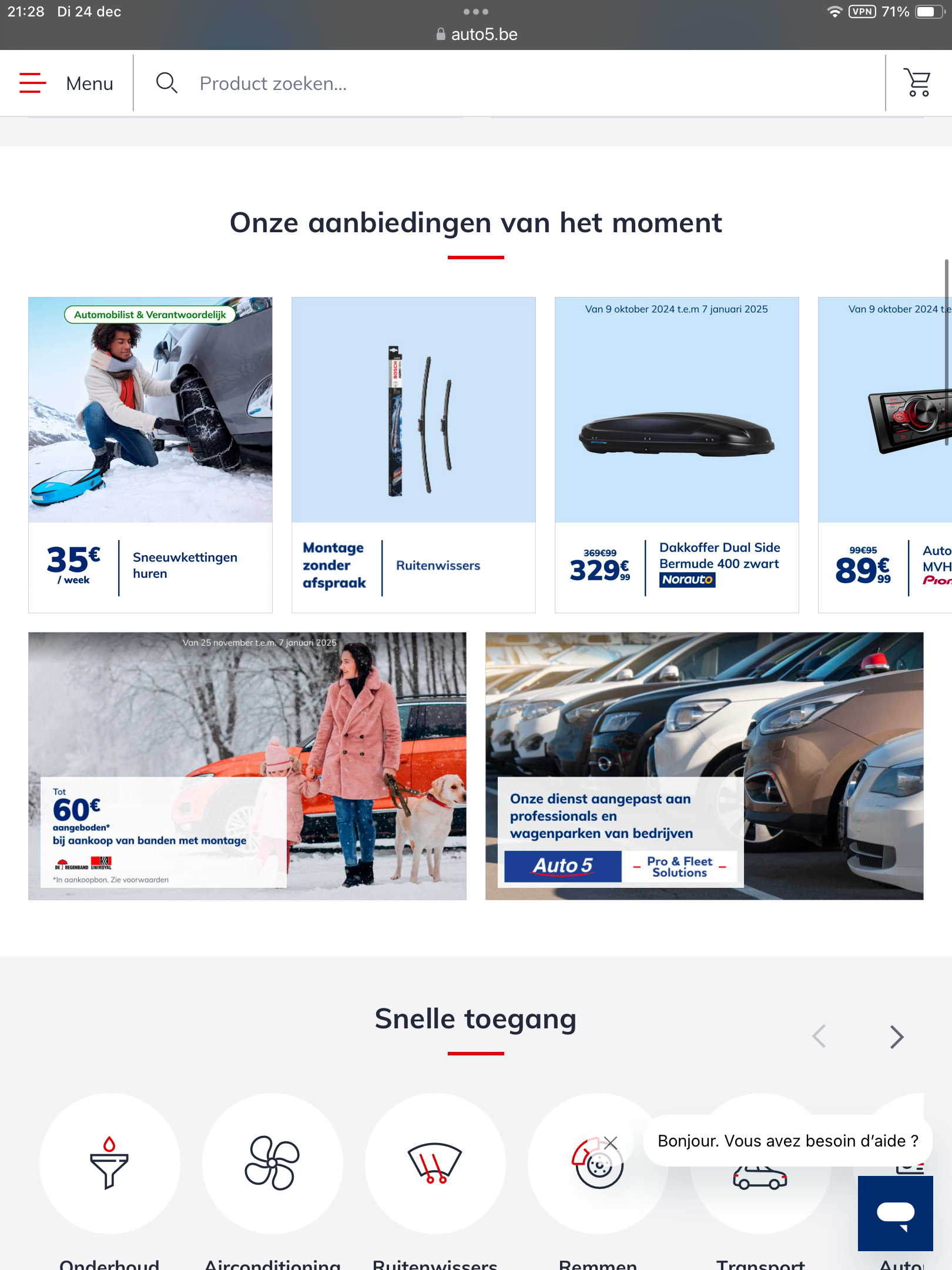 Autobanden uniroyal