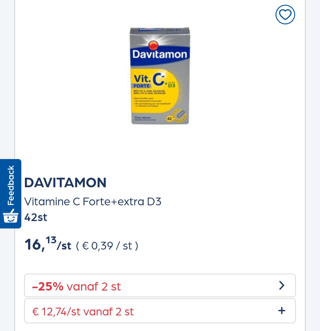 Collect&go davitamon -25% erbovebop