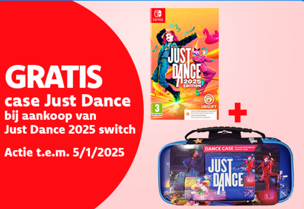 Gratis case bij aankoop spel