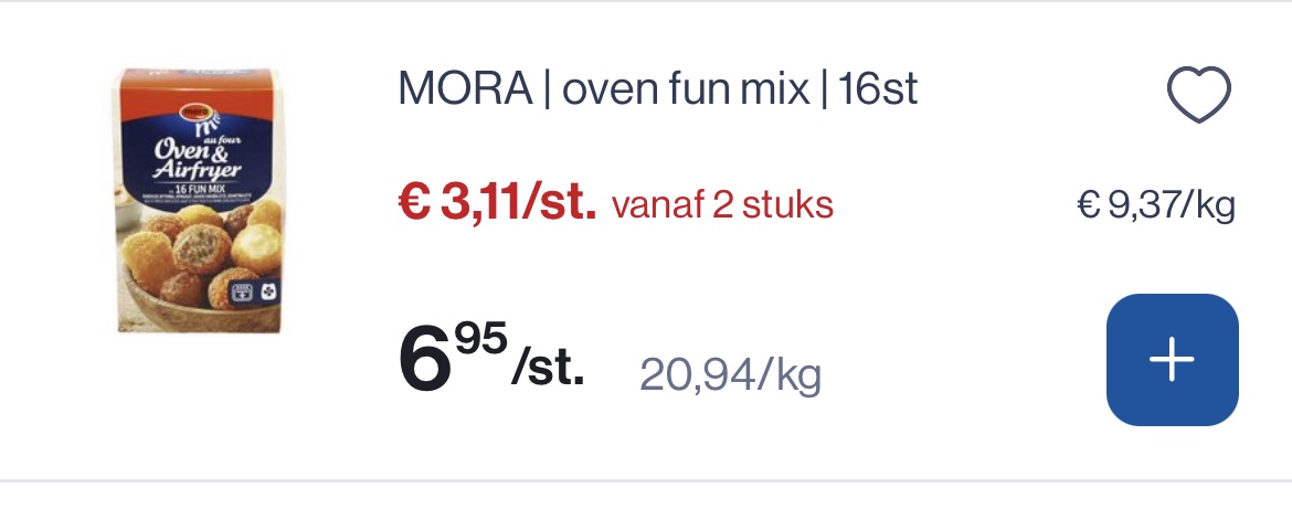Mora oven - airfryer goedkoper
