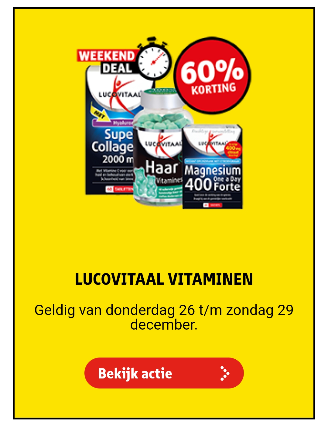 Lucovitaal vitaminen kruidvat 60%