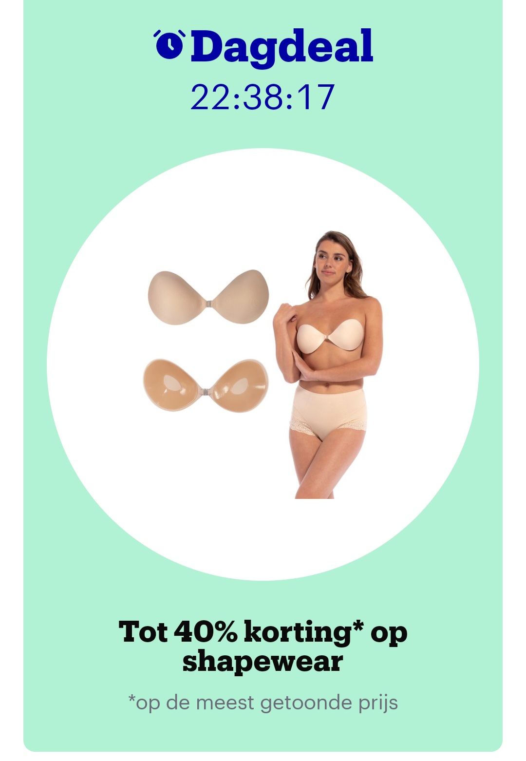 Dagdeal bij bol.com tot 40% korting op shapewear