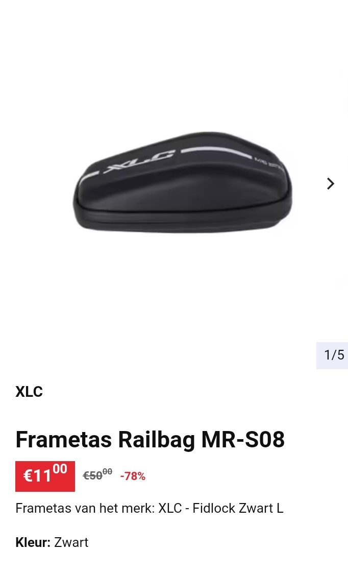 XLC Frametas Railbag MR-S08