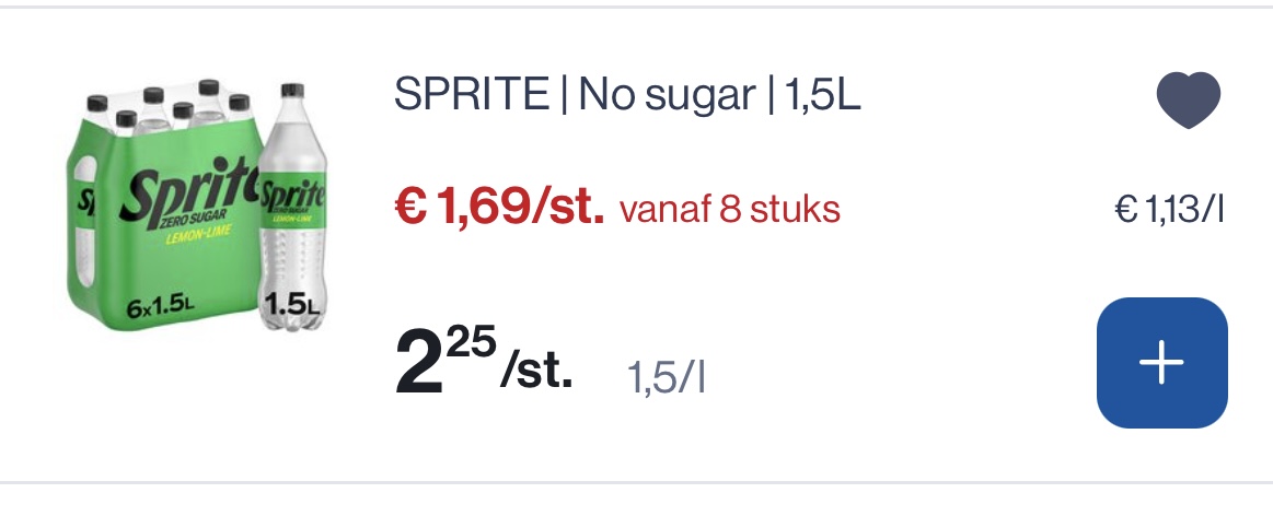 Sprite no sugar