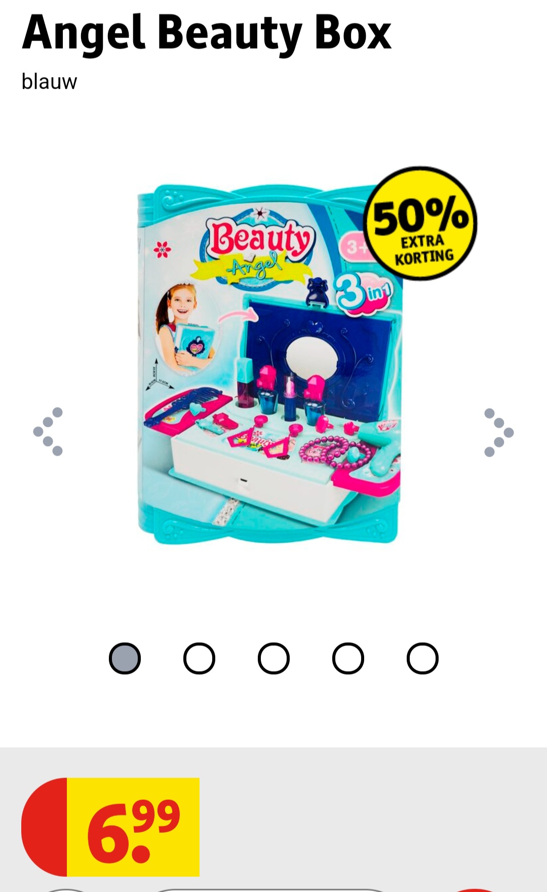 Angel Beauty Box blauw -50% op kruidvat.be