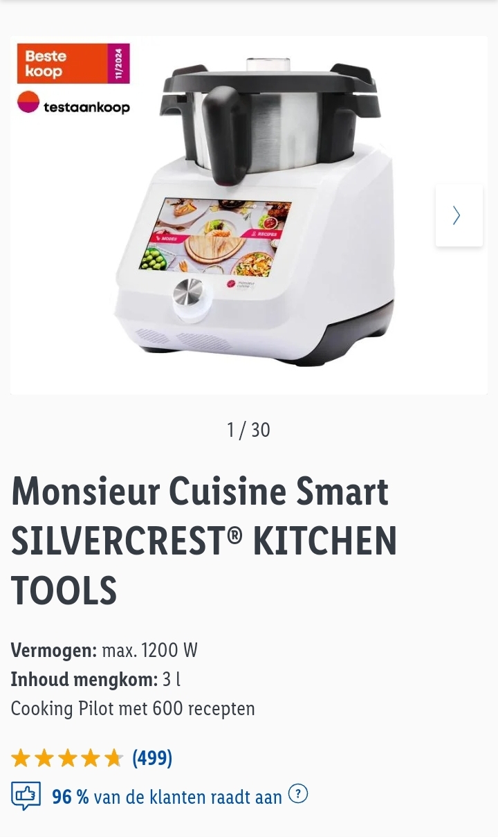 Monsieur Cuisine Smart SILVERCREST® KITCHEN TOOLS