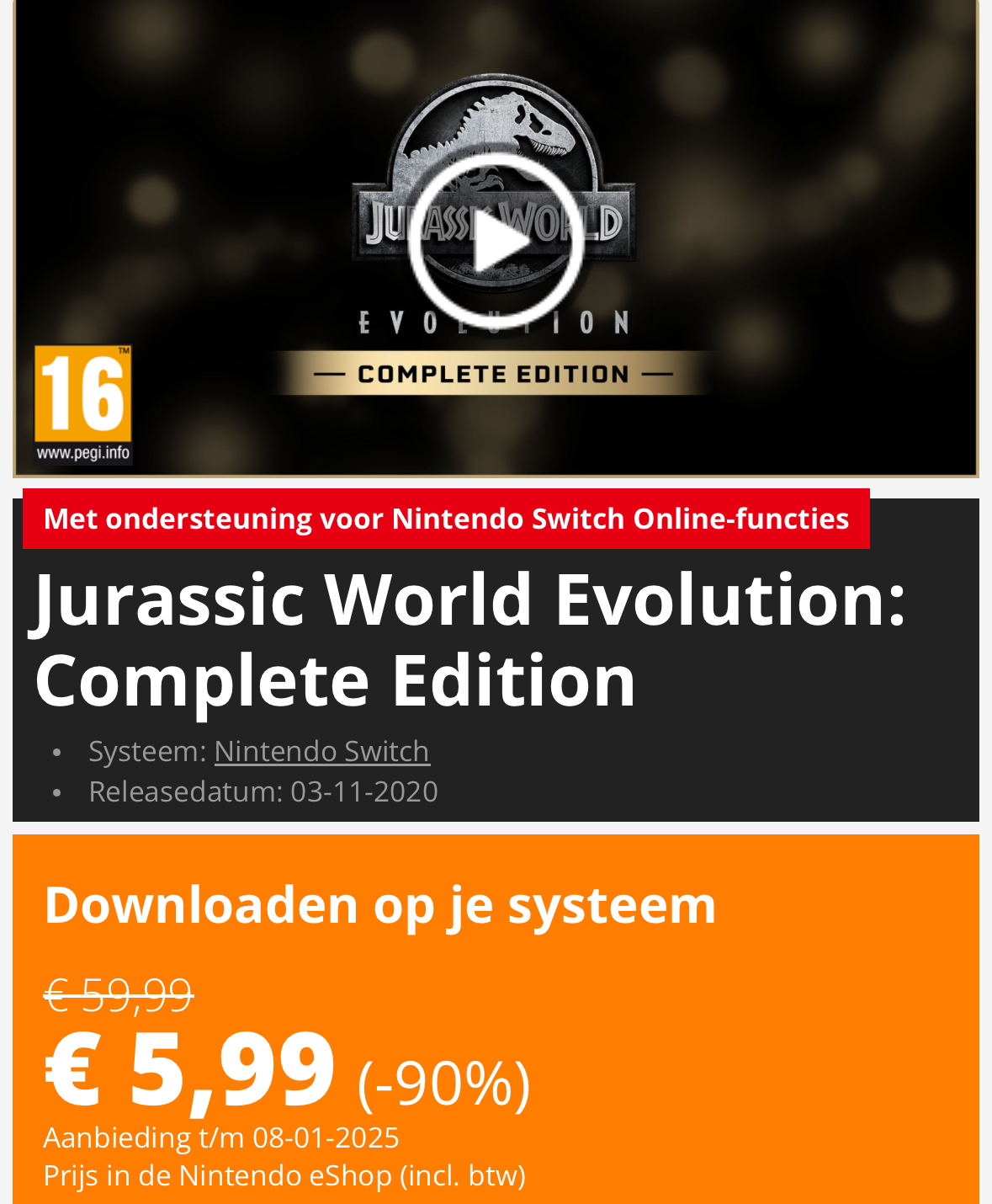 Jurassic World Evolution