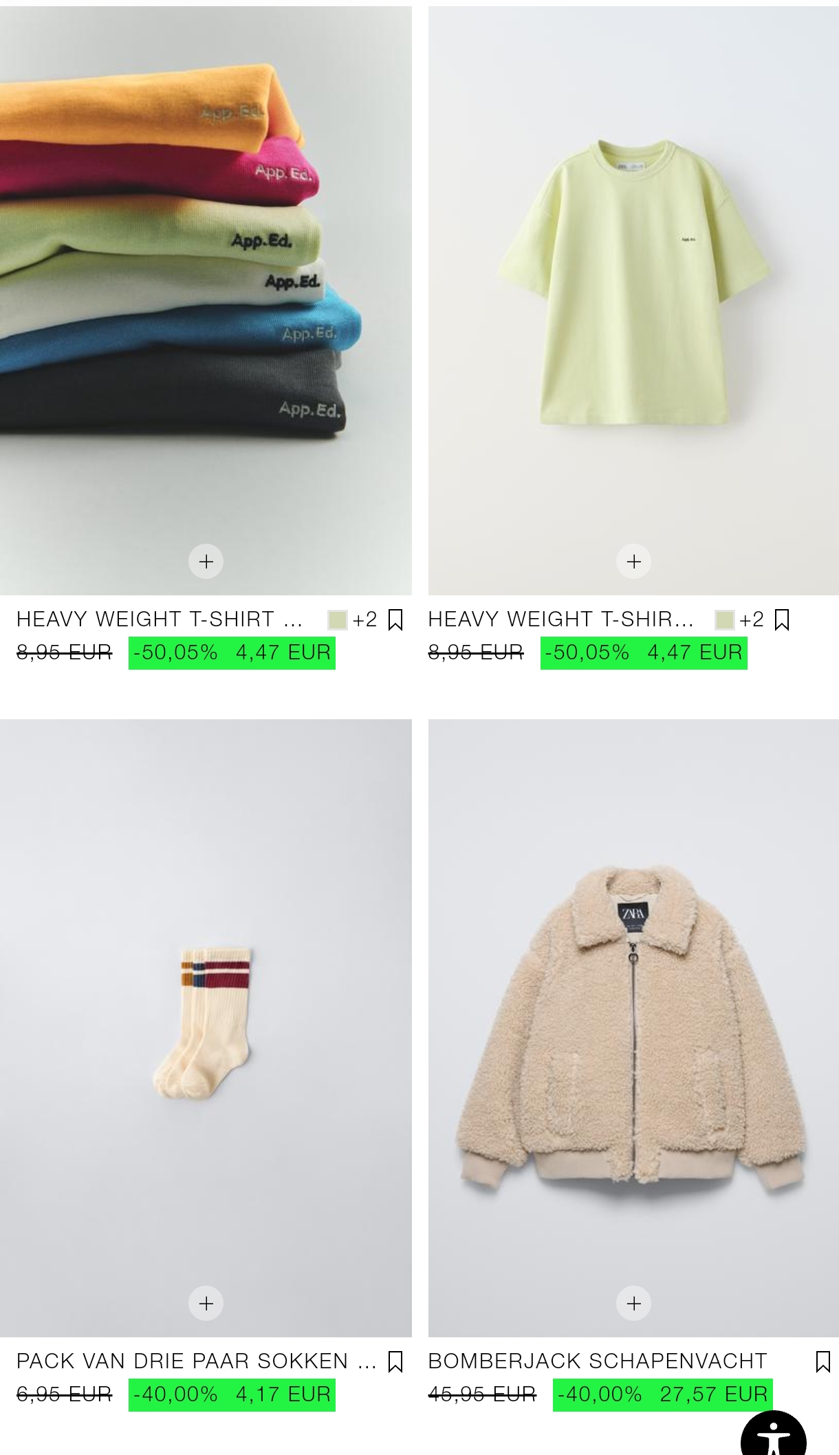 Tot 50% korting bij Zara