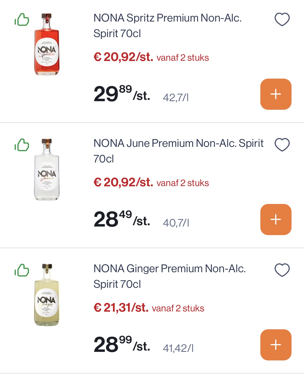 Nona non alcoholische drank