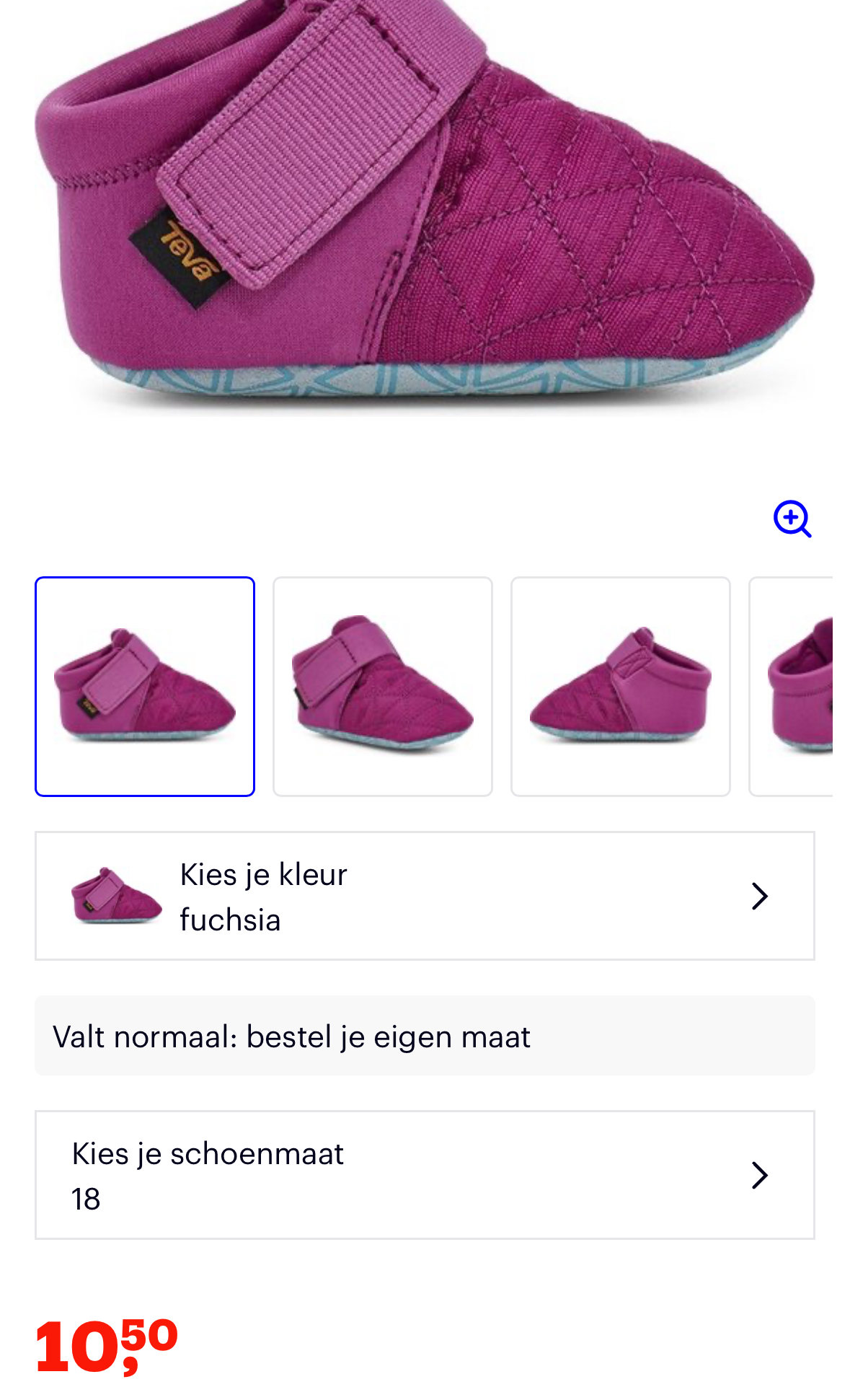Teva slofjes