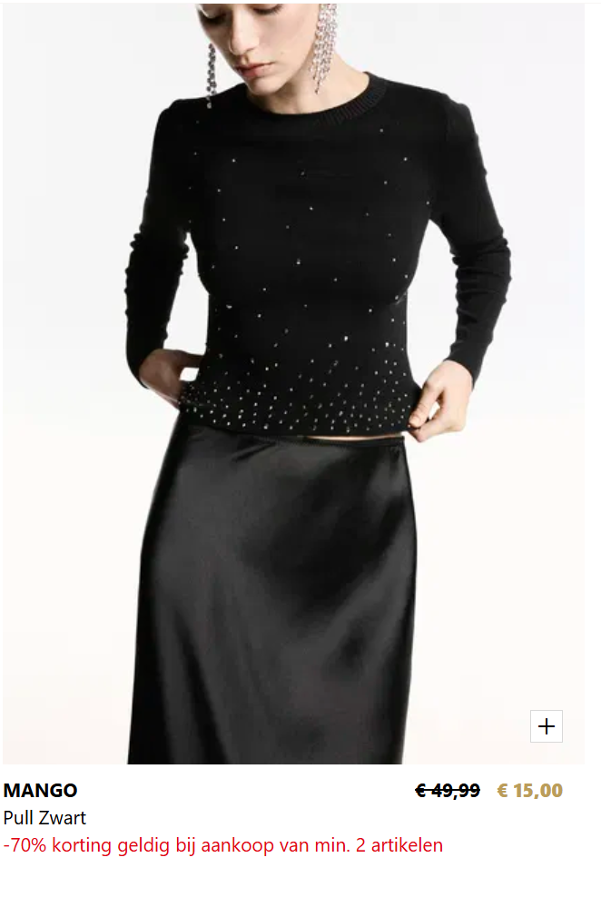 Tot 70% korting op kleding bij The Fashion Store