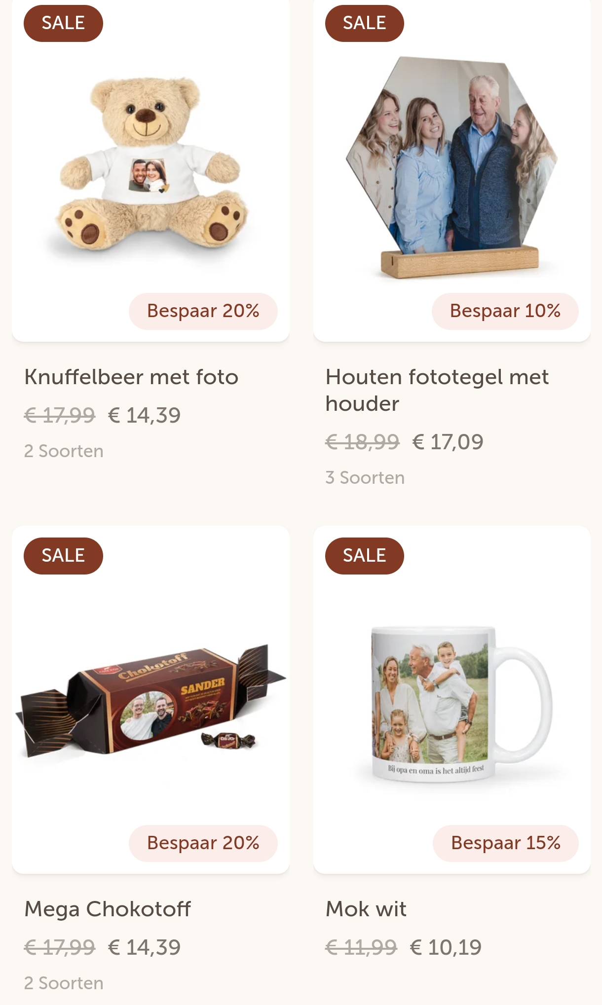 Tot 25% korting bij Yoursurprise