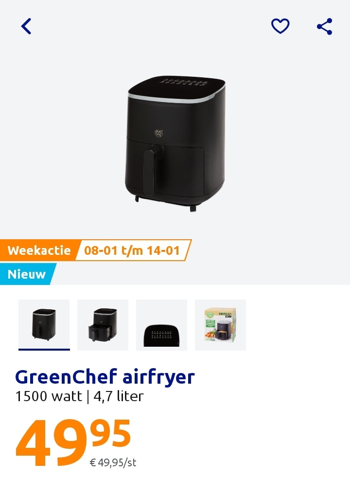 GreenChef airfryer