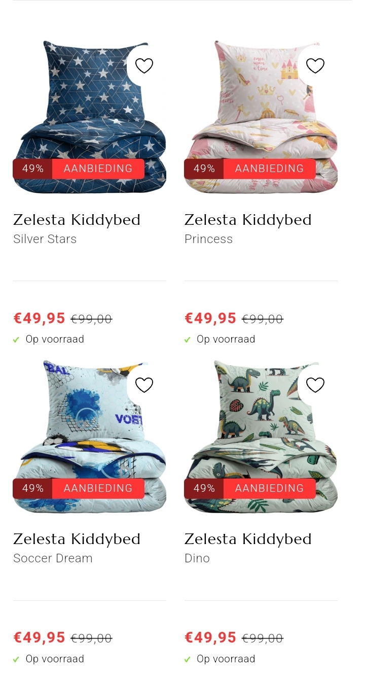 Zelesta Kiddybed
