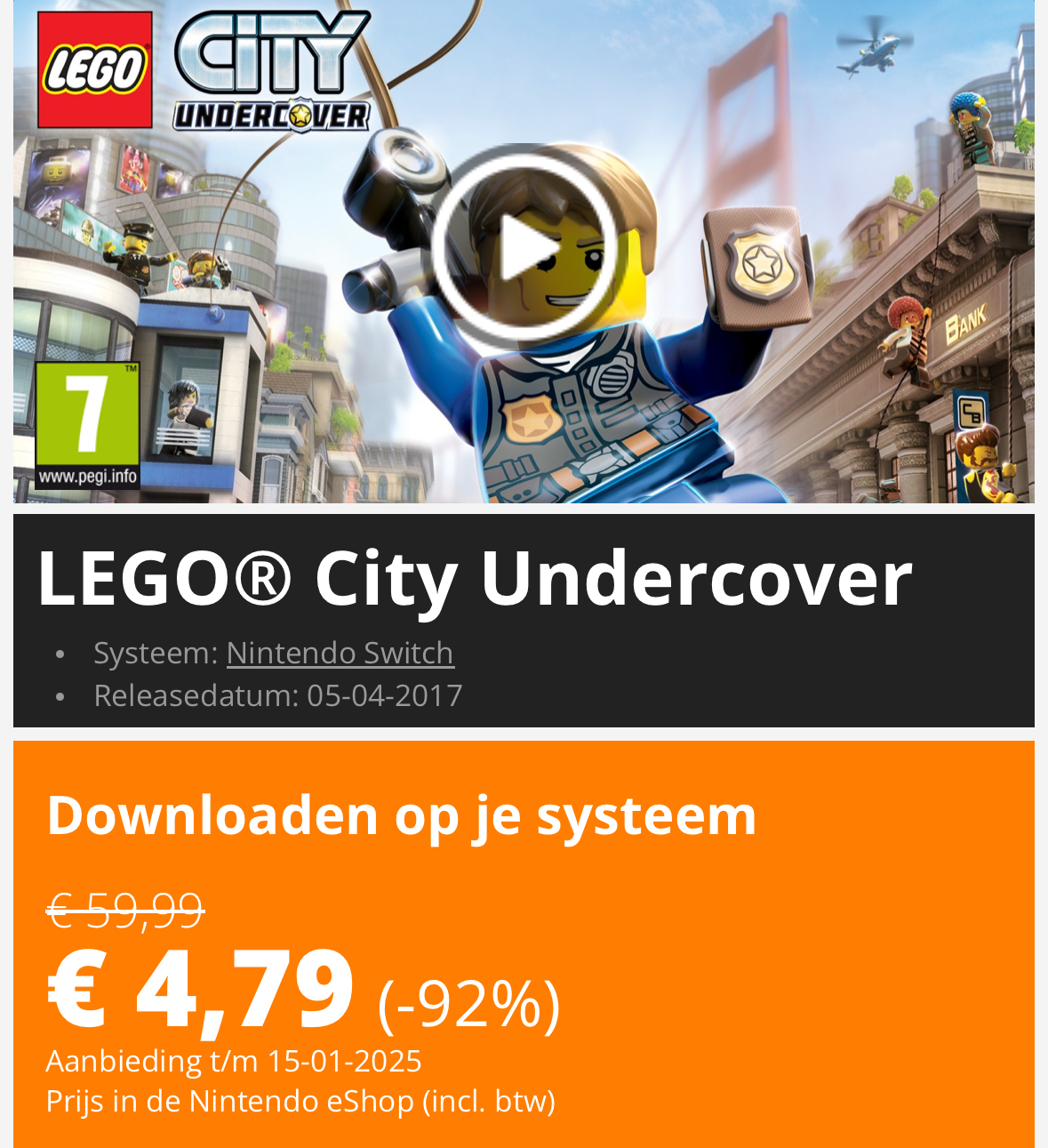 LEGO® City Undercover