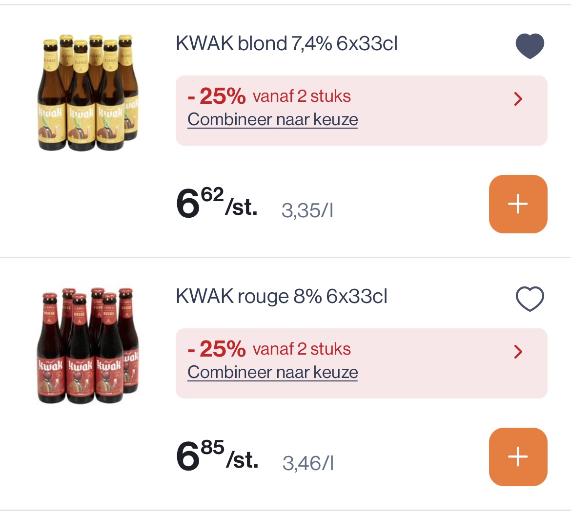 Kwak bier in promo