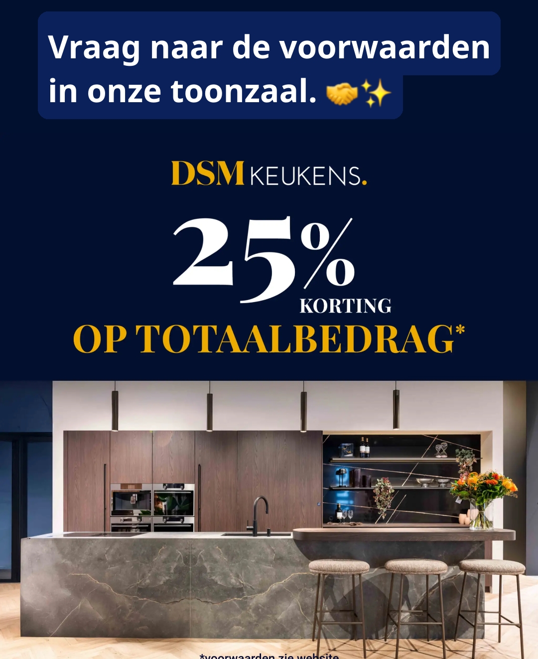 DSM keukens 25%