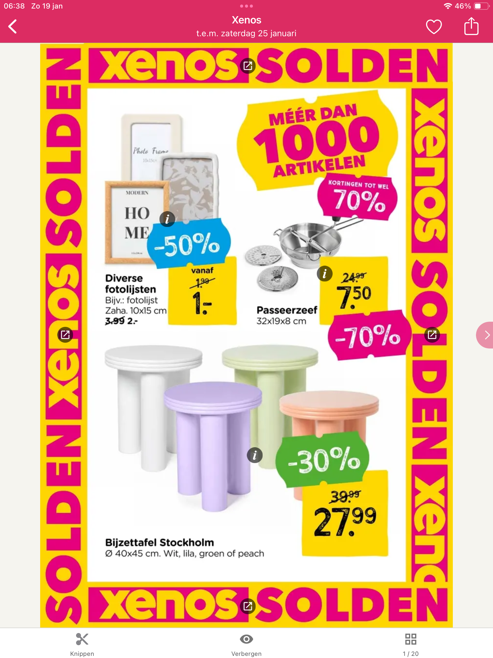 Xenos laatste solden