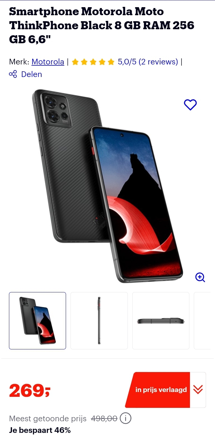 Motorola Moto ThinkPhone Black