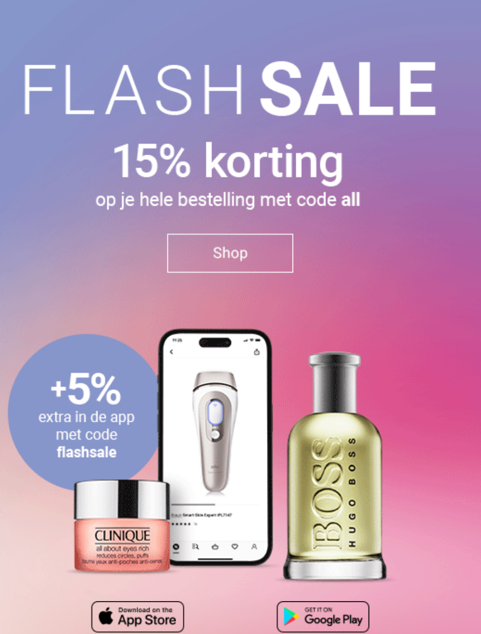 Kortingscodes Notino