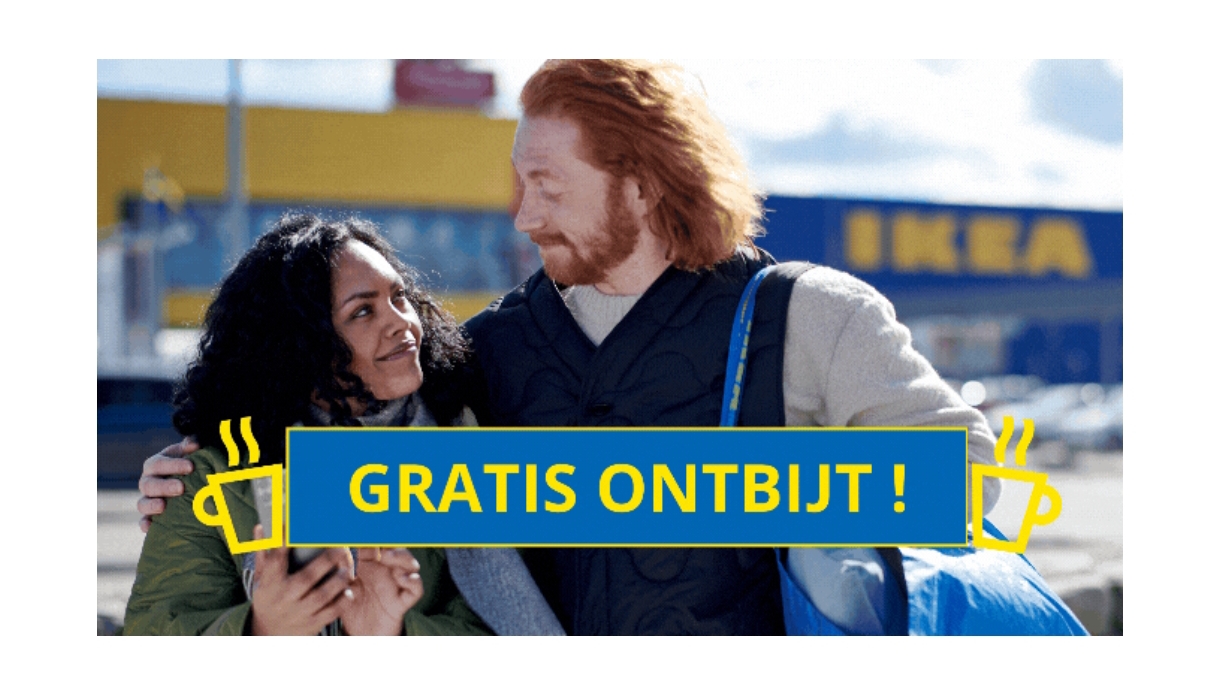 Gratis ontbijt bij Ikea Gent