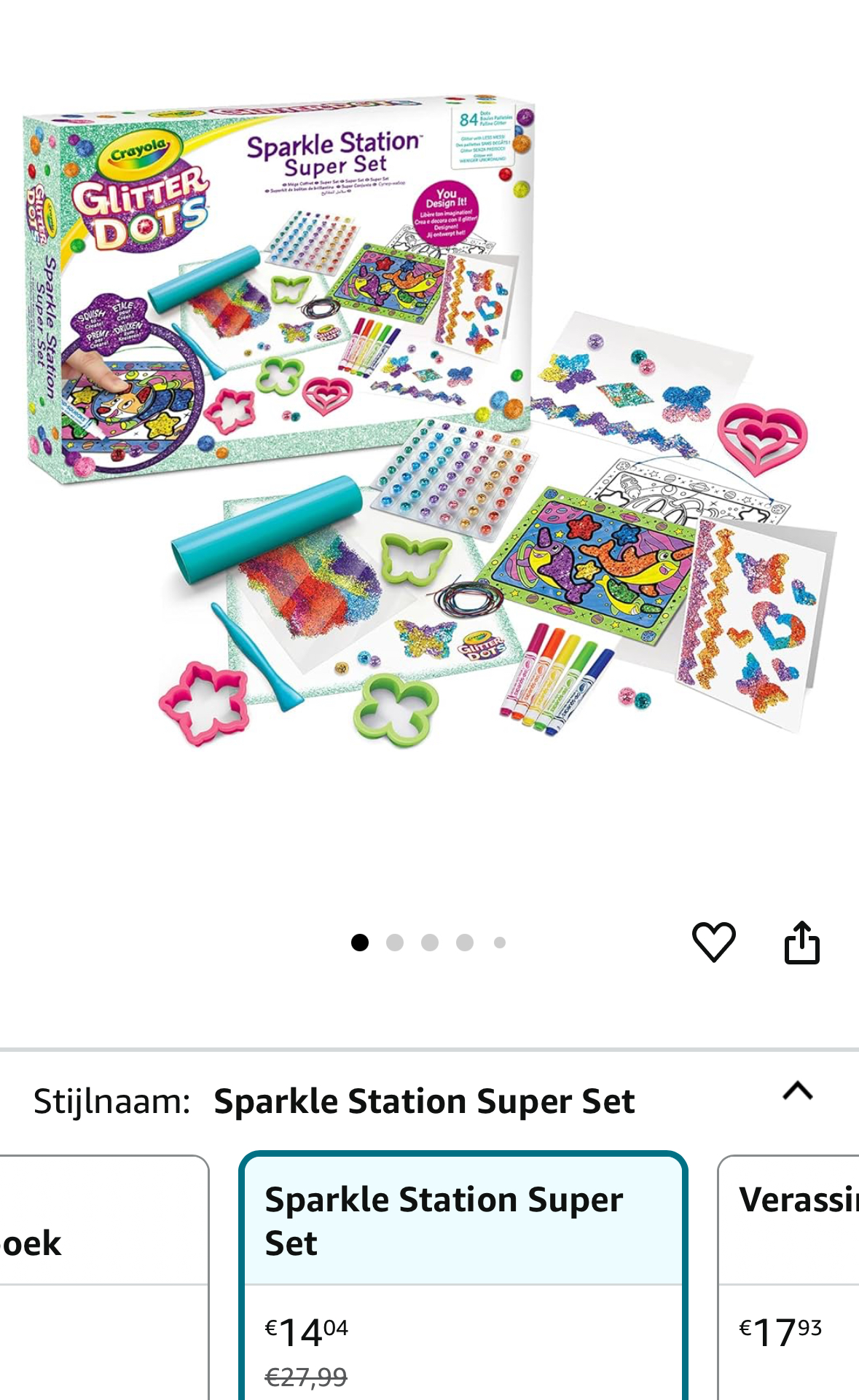 -50% ✨ Crayola glitter Dots set