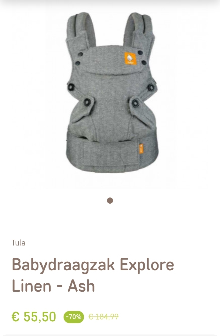 Tula draagzakken aan -70% 👶🏼