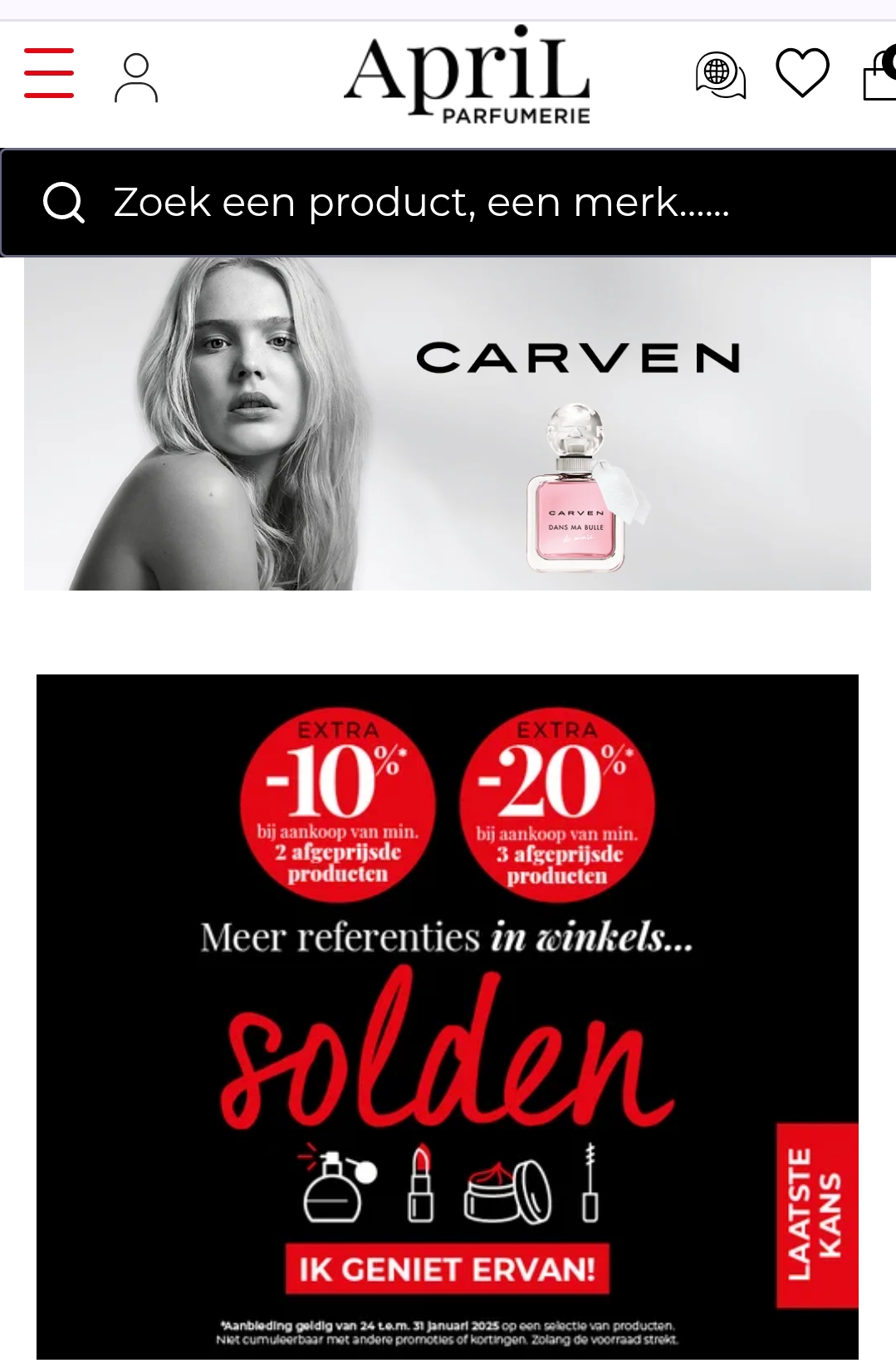 April beauty extra afprijzing