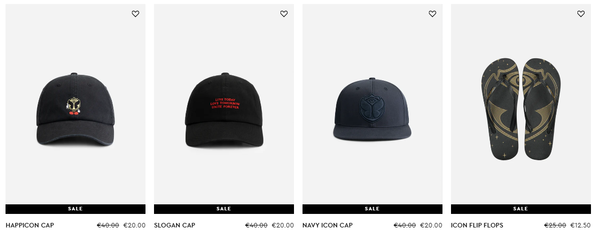 Nu -50% 🦋 Tomorrowland merchandise