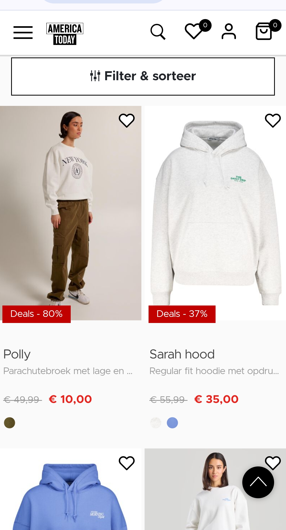 America today tot 80%