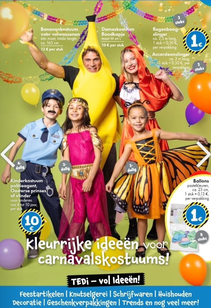 Carnaval bij TEDi