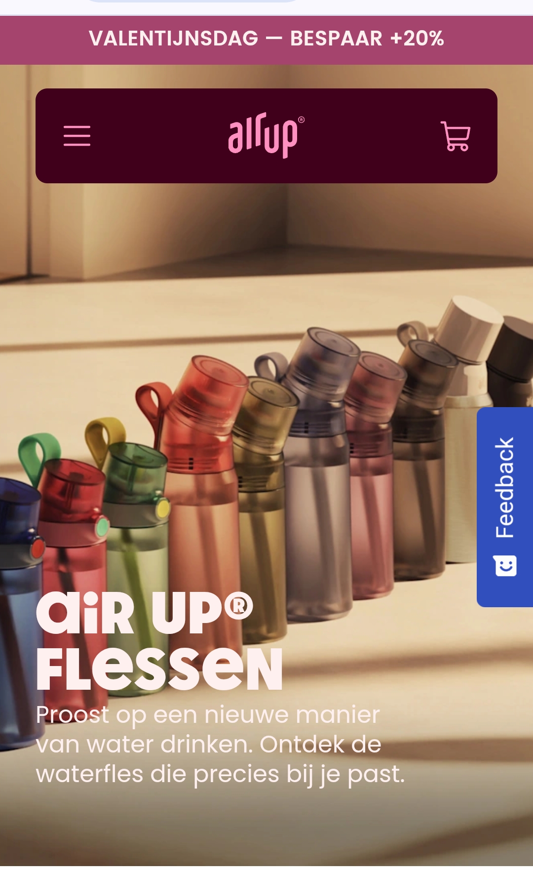 Air up 20%