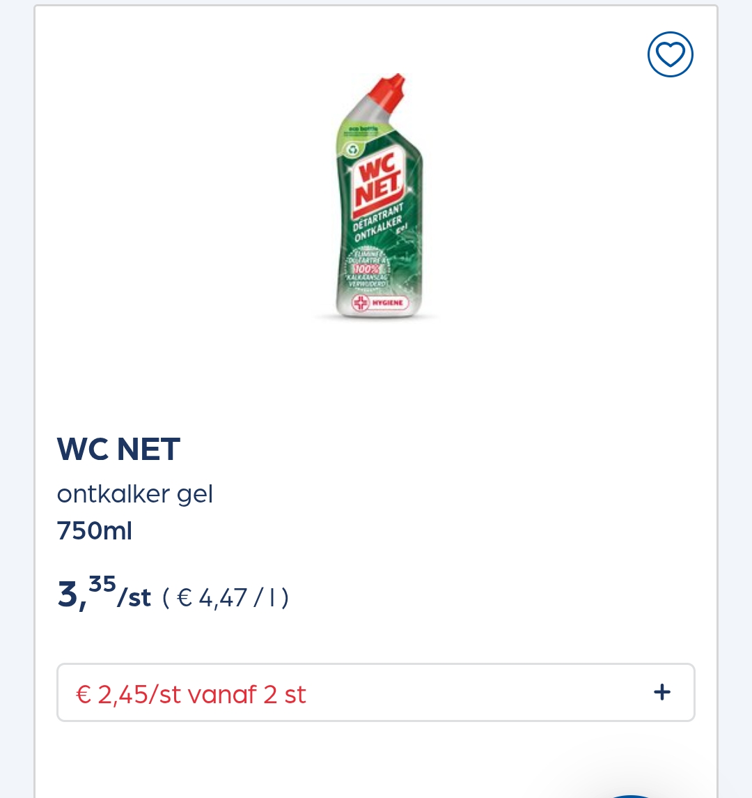 WC NET Colruyt