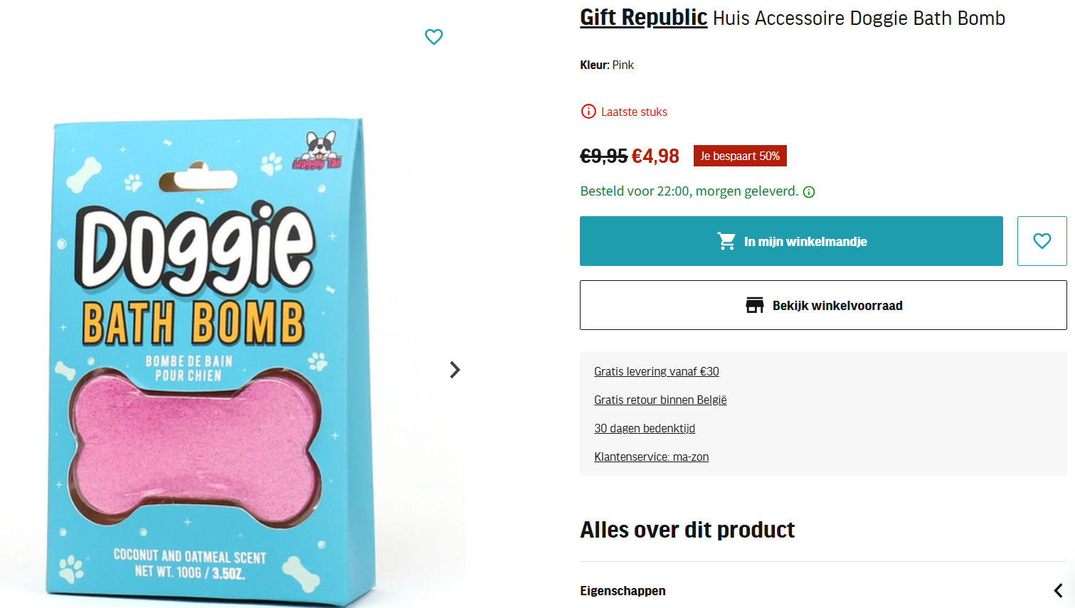 -50% verwennerij voor jouw hond/kat 🐾